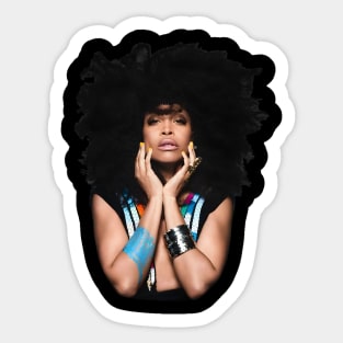 Erykah Badu Classic Style Sticker